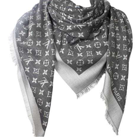 louis vuitton monogram square scarf|ebay louis vuitton monogram scarf.